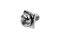 [E] น็อตยึดสายไฟ สแตนเลสชุบนิกเกิ้ล M3.5x6 mm พร้อมแหวนทรงสี่เหลี่ยม ขนาด 6.5x6.5 mm